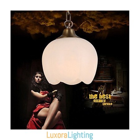 Designer Touch Decorative The Spanish Marble Copper Single Chandelier lighting