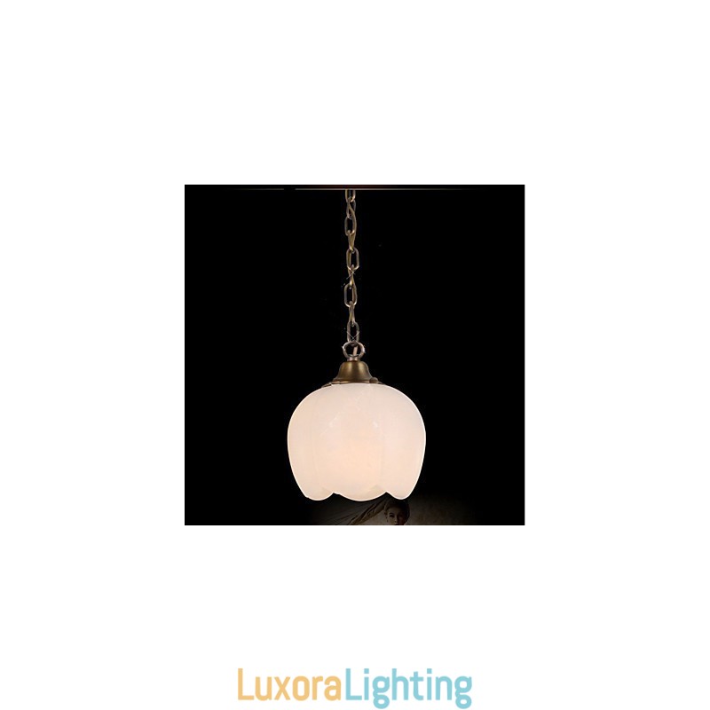 Designer Touch Decorative The Spanish Marble Copper Single Chandelier lighting