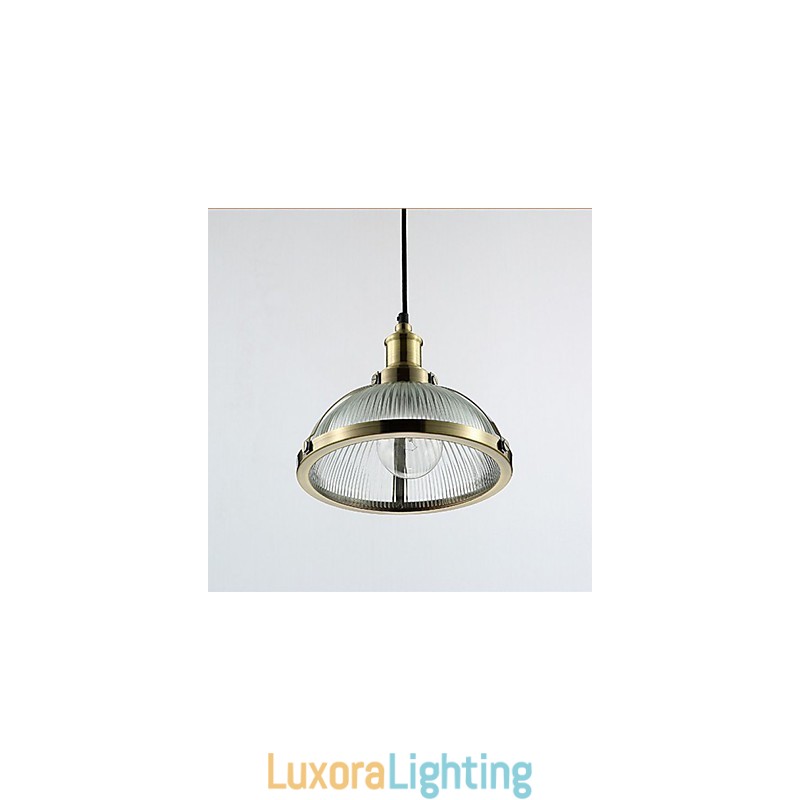 Designer Touch Decorative American Retro Glass Lamp Shade Small Pendant Lamp