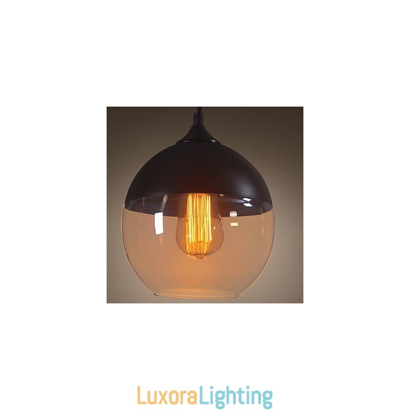 Designer Touch Decorative WestMenLights Modern Vintage Glass Ceiling Pendant Light 200mm Diameter