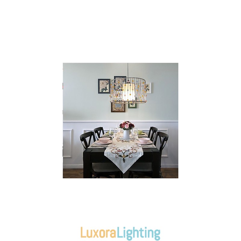 Designer Touch Decorative The Single Head Of The Lamp Is a Cylindrical Beads.