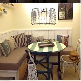 Designer Touch Decorative The Single Head Of The Lamp Is a Cylindrical Beads.