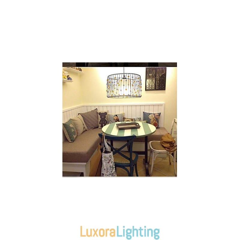 Designer Touch Decorative The Single Head Of The Lamp Is a Cylindrical Beads.