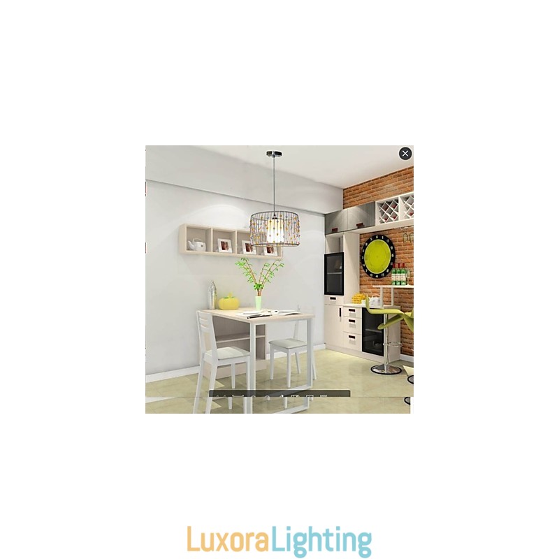 Designer Touch Decorative The Single Head Of The Lamp Is a Cylindrical Beads.