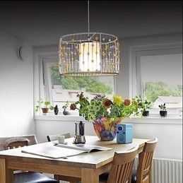 Designer Touch Decorative The Single Head Of The Lamp Is a Cylindrical Beads.