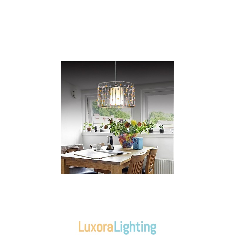 Designer Touch Decorative The Single Head Of The Lamp Is a Cylindrical Beads.