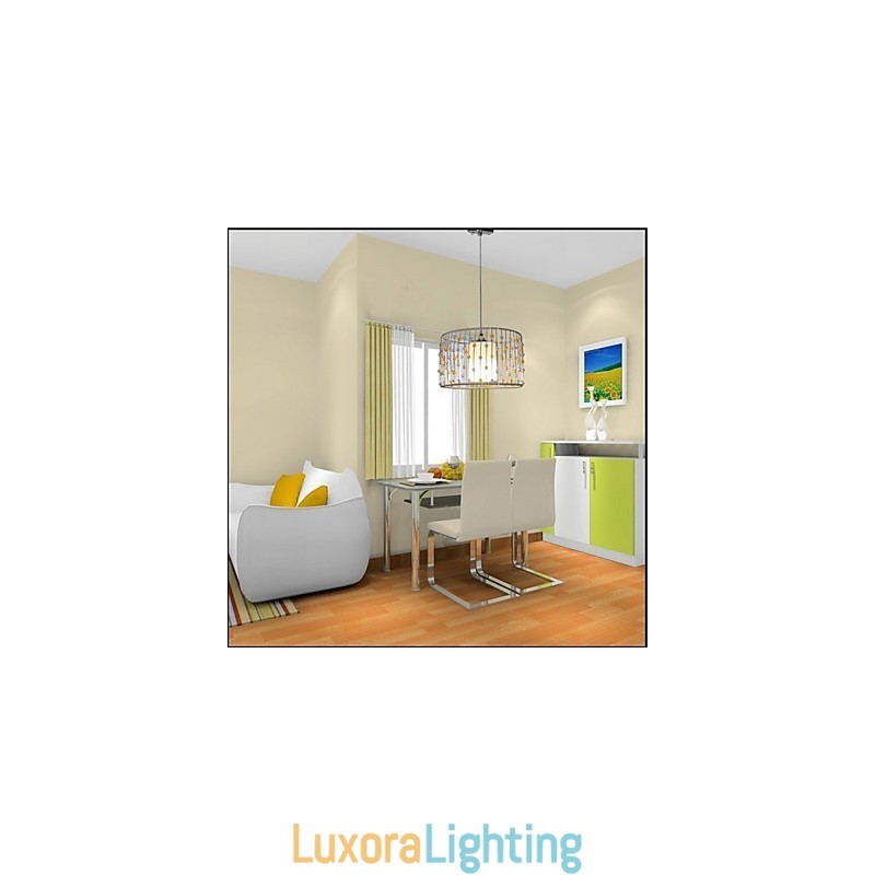 Designer Touch Decorative The Single Head Of The Lamp Is a Cylindrical Beads.