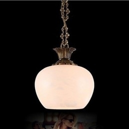 Designer Touch Decorative The Spanish Marble Copper Single Chandelier lighting