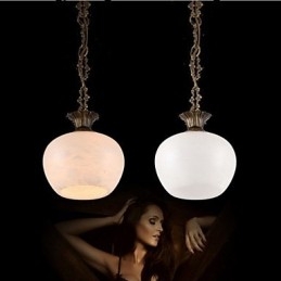 Designer Touch Decorative The Spanish Marble Copper Single Chandelier lighting