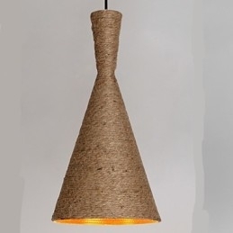 Designer Touch Decorative Retro chandelier industrial Hemp