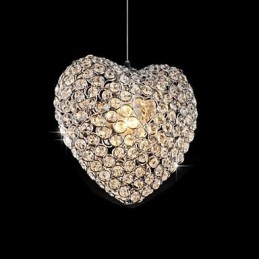 Designer Touch Decorative Modern Contemporary Crystal Metal Pendant Light
