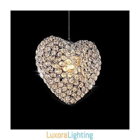 Designer Touch Decorative Modern Contemporary Crystal Metal Pendant Light