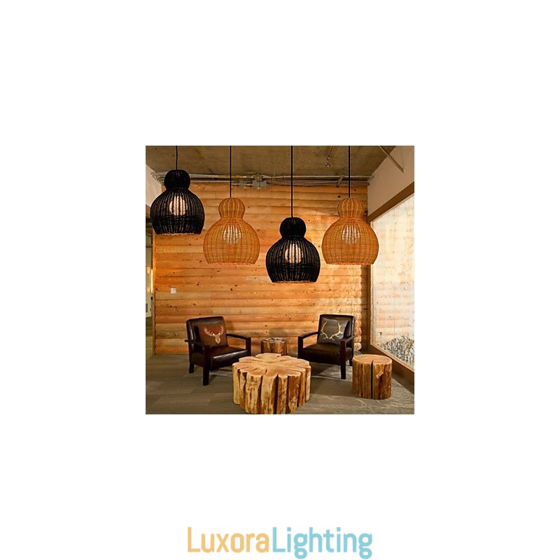 Designer Touch Decorative Hyacinth Rattan Chandelier