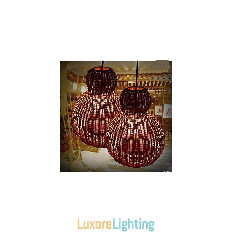 Designer Touch Decorative Hyacinth Rattan Chandelier