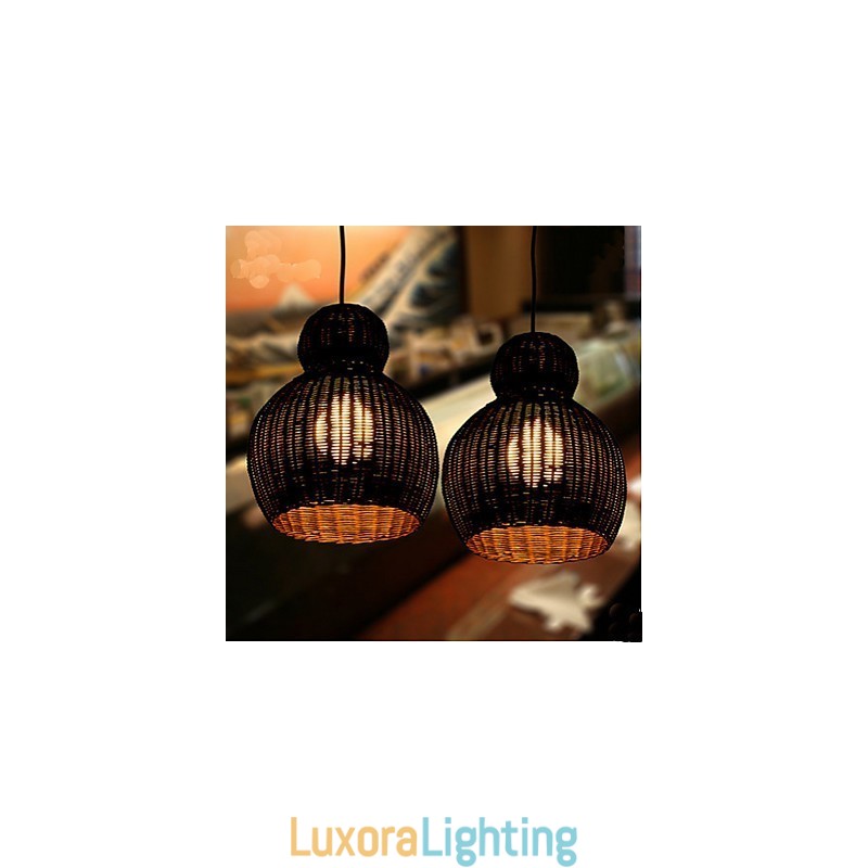 Designer Touch Decorative Hyacinth Rattan Chandelier