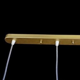 Designer Touch Decorative Bronze Pendant Three Lights Pattern Glass Shade European Retro Classic