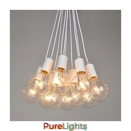 Designer Touch Decorative Country Painting Metal Chandelier