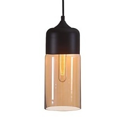 Designer Touch Decorative WestMenLights Elegant Bottle Shade DIY Ceiling Lamp Glass Pendant Lighting Edison Bulb Home