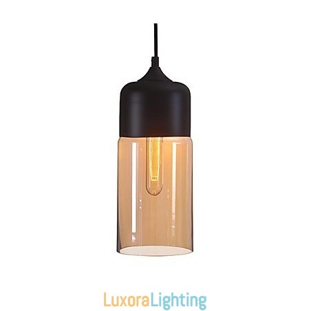 Designer Touch Decorative WestMenLights Elegant Bottle Shade DIY Ceiling Lamp Glass Pendant Lighting Edison Bulb Home