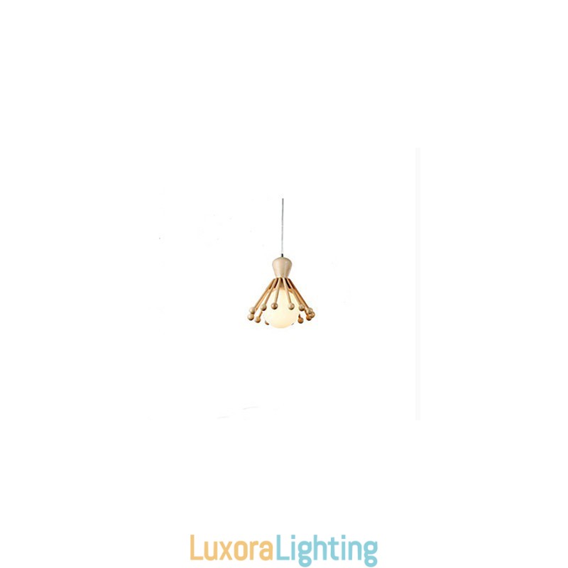 Designer Touch Decorative Garden Wooden Chandelier Simple Nordic Wood Chandelier