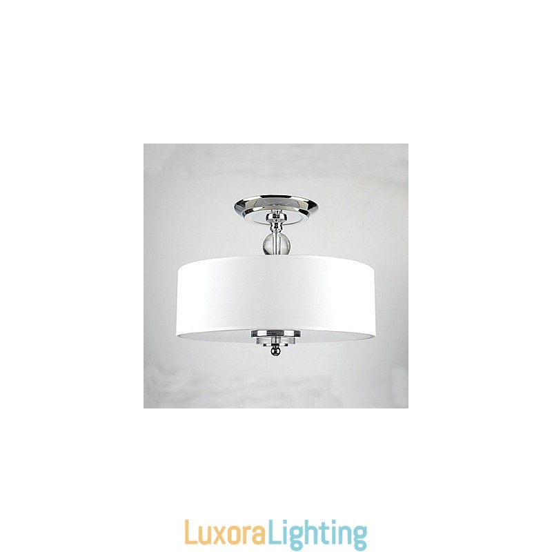 Designer Touch Decorative Modern Stylish 3 Light Pendant with Flannelette Shade