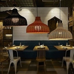 Designer Touch Decorative To Ri Creative Simple Single Head bamboo Chandelier Chandelier