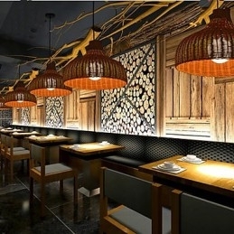 Designer Touch Decorative To Ri Creative Simple Single Head bamboo Chandelier Chandelier