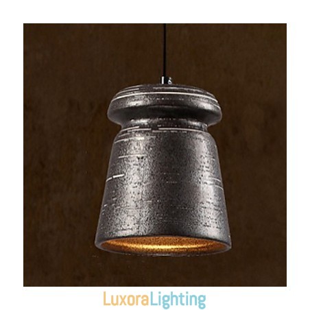 Designer Touch Decorative Personality Retro Ceramic Hanging Teahouse Chandelier lamp