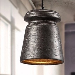 Designer Touch Decorative Personality Retro Ceramic Hanging Teahouse Chandelier lamp