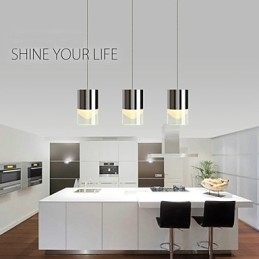 Designer Touch Decorative 3 Lights Pendant Light Modern Contemporary Metal