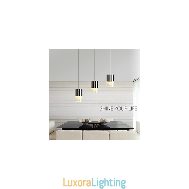 Designer Touch Decorative 3 Lights Pendant Light Modern Contemporary Metal
