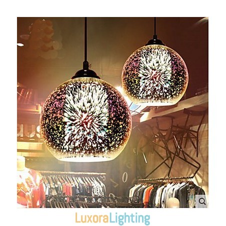 Designer Touch Decorative Simple table 3D Glass Creative Pendant