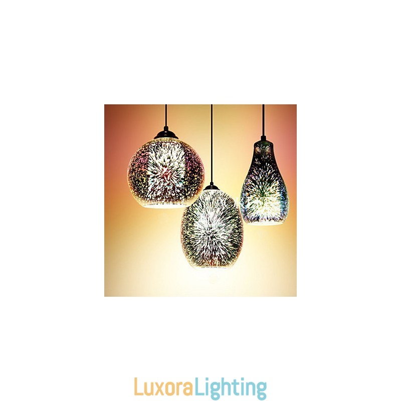 Designer Touch Decorative Simple table 3D Glass Creative Pendant