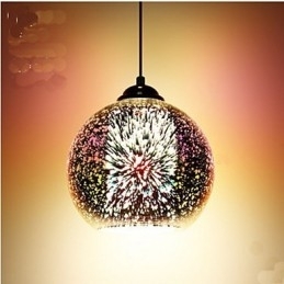 Designer Touch Decorative Simple table 3D Glass Creative Pendant