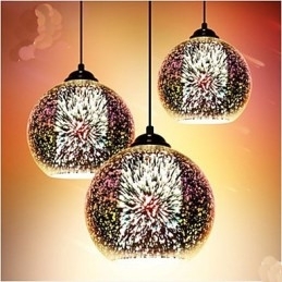 Designer Touch Decorative Simple table 3D Glass Creative Pendant
