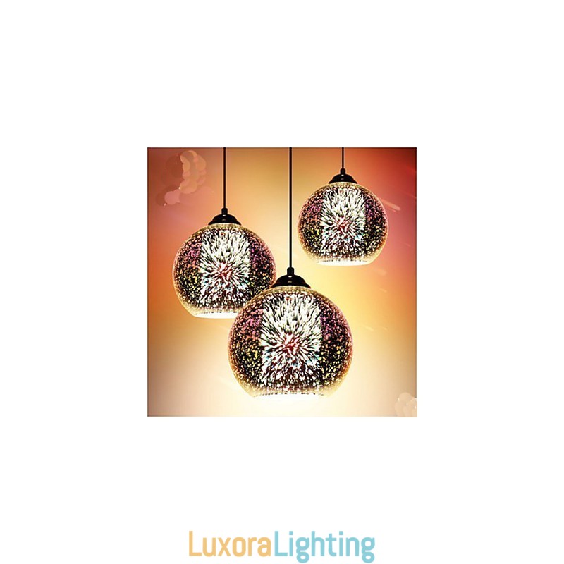 Designer Touch Decorative Simple table 3D Glass Creative Pendant