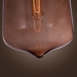 Designer Touch Decorative Modern Glass Pendant Light in Transparent Bottle Design