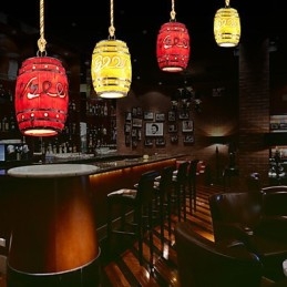 Designer Touch Decorative Modern Minimalist Decoration Cask Resin Chandelier