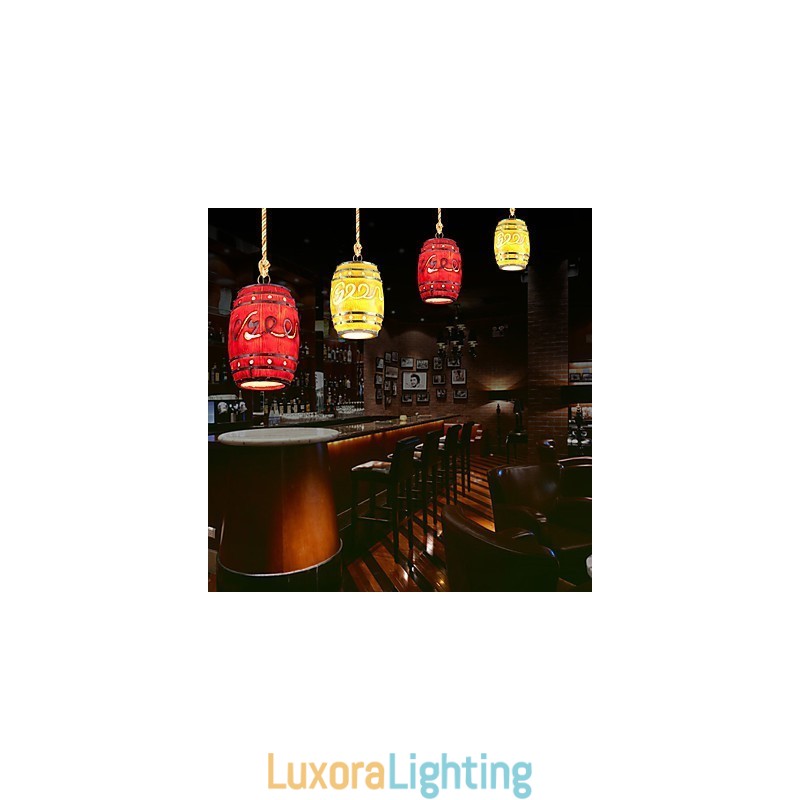 Designer Touch Decorative Modern Minimalist Decoration Cask Resin Chandelier
