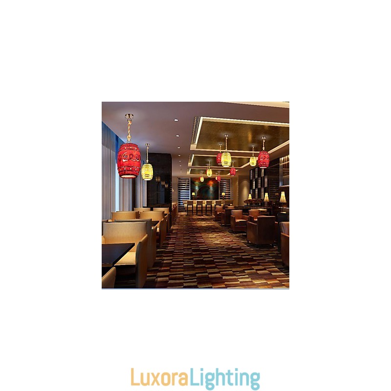 Designer Touch Decorative Modern Minimalist Decoration Cask Resin Chandelier