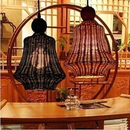 Designer Touch Decorative Hyacinth Rattan Chandelier
