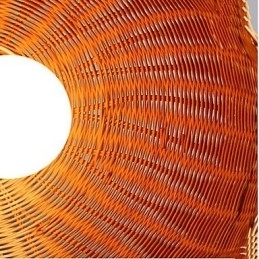 Designer Touch Decorative Hyacinth Rattan Chandelier