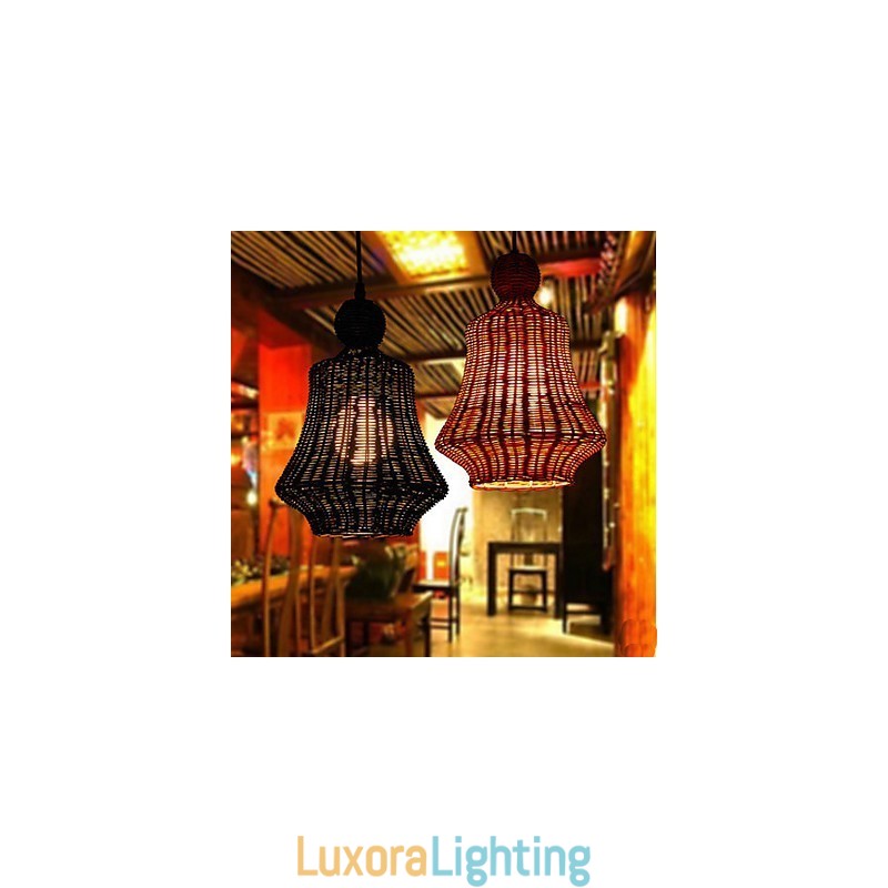 Designer Touch Decorative Hyacinth Rattan Chandelier