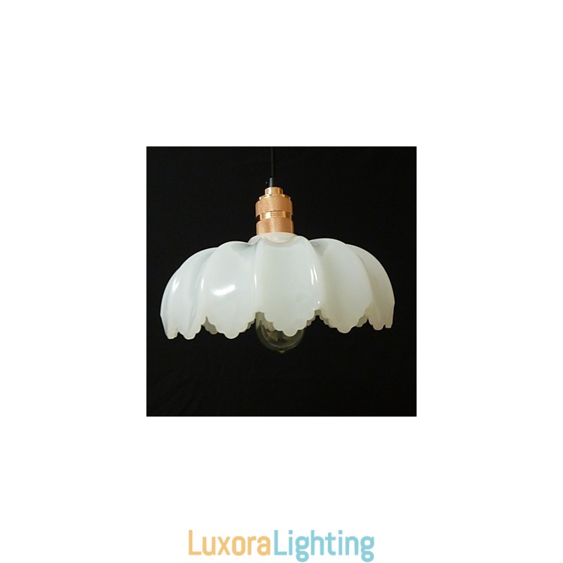 Designer Touch Decorative Creative Retro Old Shanghai flower lounge chandelier Glass Chandelier