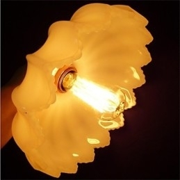 Designer Touch Decorative Creative Retro Old Shanghai flower lounge chandelier Glass Chandelier