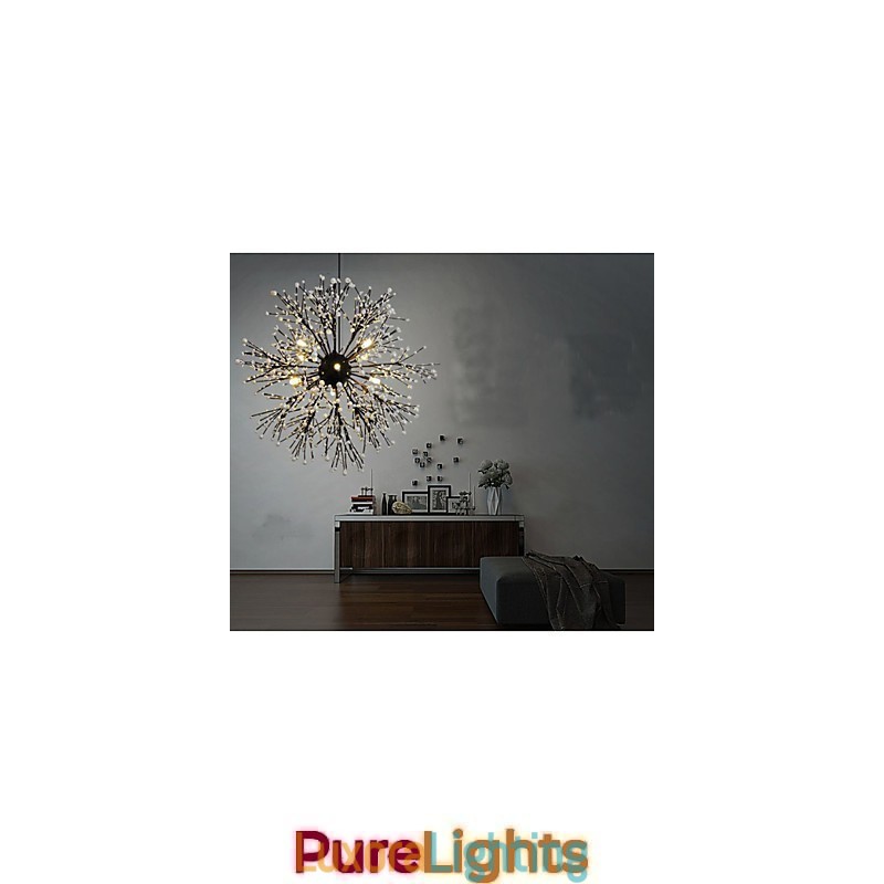 Designer Touch Decorative Industrial Wind Star Pendant Clothing Fireworks Spark Light