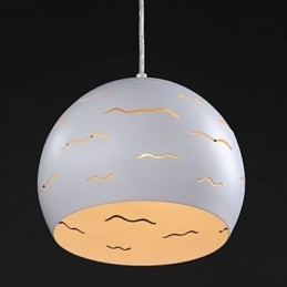 Designer Touch Decorative Simple Modern Creative of Real White Iron lighting