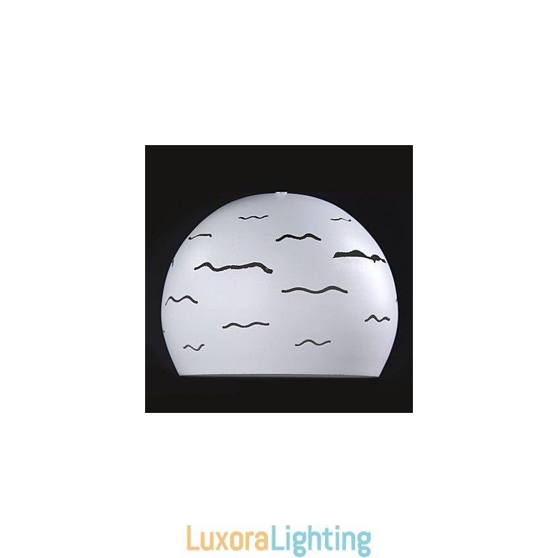 Designer Touch Decorative Simple Modern Creative of Real White Iron lighting