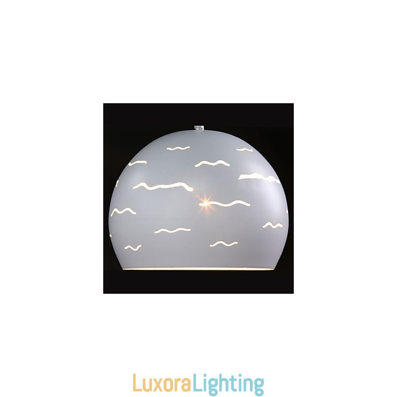 Designer Touch Decorative Simple Modern Creative of Real White Iron lighting