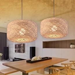 Designer Touch Decorative European Fashion Chandelier Modern Minimalist Home Rattan Balls Chandelier